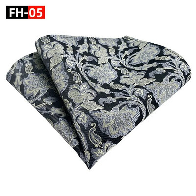 25*25cm Ανδρικό νέο γεωμετρικό λουλουδάτο φύλλο πολυεστερικό τετράγωνο τσεπάκι Γυναικείο επαγγελματικό νυφικό αξεσουάρ μαντήλι