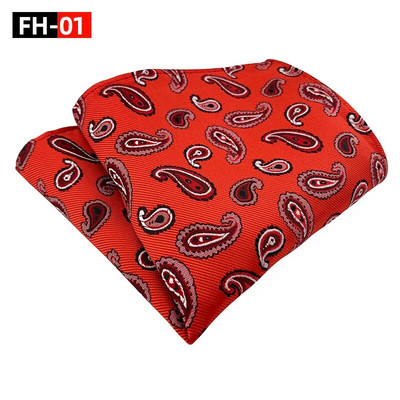 25*25cm Ανδρικό νέο γεωμετρικό λουλουδάτο φύλλο πολυεστερικό τετράγωνο τσεπάκι Γυναικείο επαγγελματικό νυφικό αξεσουάρ μαντήλι