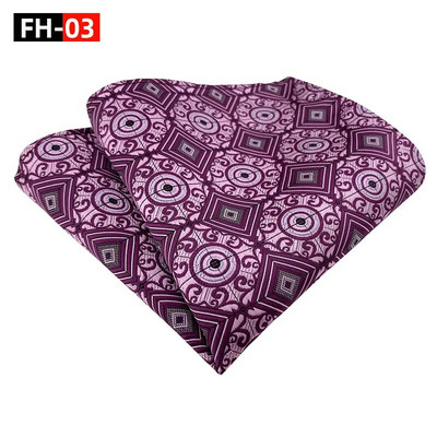 25*25cm Ανδρικό νέο γεωμετρικό λουλουδάτο φύλλο πολυεστερικό τετράγωνο τσεπάκι Γυναικείο επαγγελματικό νυφικό αξεσουάρ μαντήλι