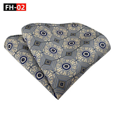 25*25cm Ανδρικό νέο γεωμετρικό λουλουδάτο φύλλο πολυεστερικό τετράγωνο τσεπάκι Γυναικείο επαγγελματικό νυφικό αξεσουάρ μαντήλι