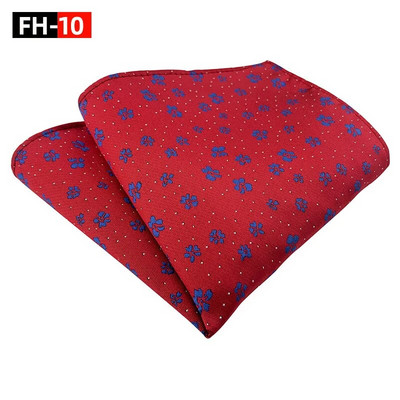 25*25cm Ανδρικό νέο γεωμετρικό λουλουδάτο φύλλο πολυεστερικό τετράγωνο τσεπάκι Γυναικείο επαγγελματικό νυφικό αξεσουάρ μαντήλι