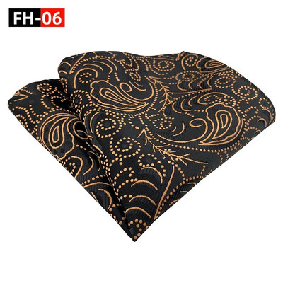 25*25cm Ανδρικό νέο γεωμετρικό λουλουδάτο φύλλο πολυεστερικό τετράγωνο τσεπάκι Γυναικείο επαγγελματικό νυφικό αξεσουάρ μαντήλι