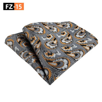 25*25 cm New Paisley indijski oraščići poliesterski džepni kvadrat za mladoženju muškarca Vjenčanica za poslovnu zabavu Rupčić