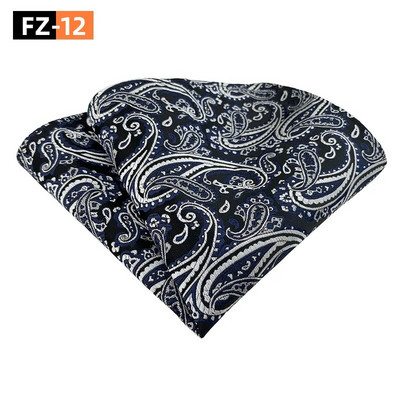 25*25 cm New Paisley indijski oraščići poliesterski džepni kvadrat za mladoženju muškarca Vjenčanica za poslovnu zabavu Rupčić
