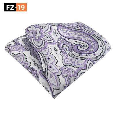 25*25 cm New Paisley indijski oraščići poliesterski džepni kvadrat za mladoženju muškarca Vjenčanica za poslovnu zabavu Rupčić