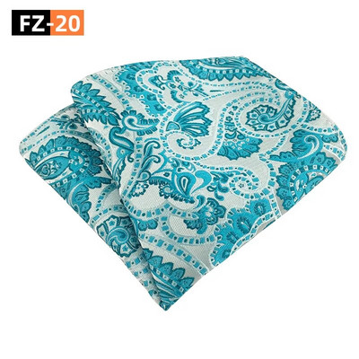 25*25 cm New Paisley indijski oraščići poliesterski džepni kvadrat za mladoženju muškarca Vjenčanica za poslovnu zabavu Rupčić