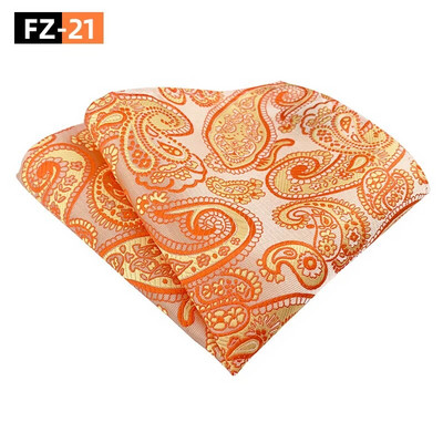 25*25 cm New Paisley indijski oraščići poliesterski džepni kvadrat za mladoženju muškarca Vjenčanica za poslovnu zabavu Rupčić