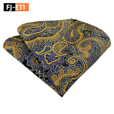 25*25 cm daudzpusīgs moderns vīrieša Paisley Indijas riekstu ziedu poliestera kabatas kvadrāts vīrietim, sievietei kāzu ballītei banketu kabatlakats