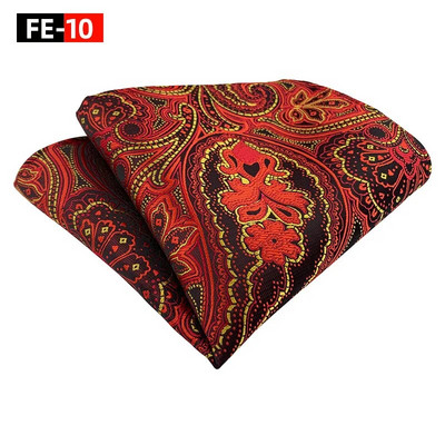 25*25 cm viegls luksusa vīriešu Paisley Indijas riekstu ziedu poliestera kabatas kvadrātveida sieviešu moderns biznesa banketu ikdienas kabatlakats