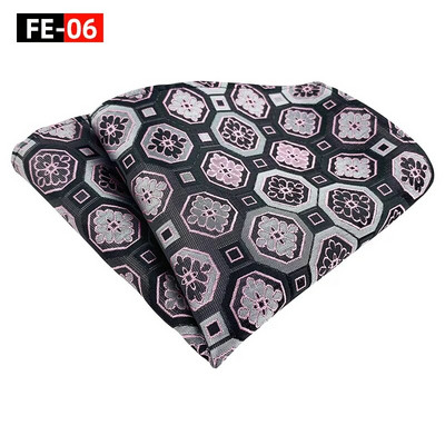 25*25 cm viegls luksusa vīriešu Paisley Indijas riekstu ziedu poliestera kabatas kvadrātveida sieviešu moderns biznesa banketu ikdienas kabatlakats