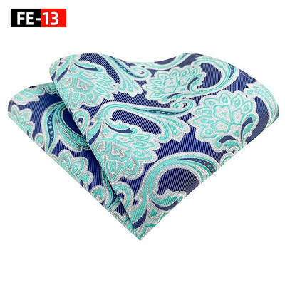 25*25 cm viegls luksusa vīriešu Paisley Indijas riekstu ziedu poliestera kabatas kvadrātveida sieviešu moderns biznesa banketu ikdienas kabatlakats