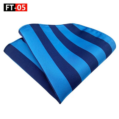 25*25CM New Tide modni prugasti poliesterski rupčić s džepnim kvadratom za muška poslovna vjenčana odijela Dodaci na veliko
