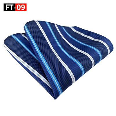 25*25CM New Tide modni prugasti poliesterski rupčić s džepnim kvadratom za muška poslovna vjenčana odijela Dodaci na veliko