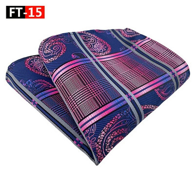 25*25CM New Tide modni prugasti poliesterski rupčić s džepnim kvadratom za muška poslovna vjenčana odijela Dodaci na veliko