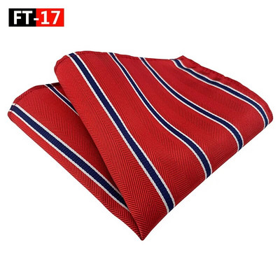 25*25CM New Tide modni prugasti poliesterski rupčić s džepnim kvadratom za muška poslovna vjenčana odijela Dodaci na veliko