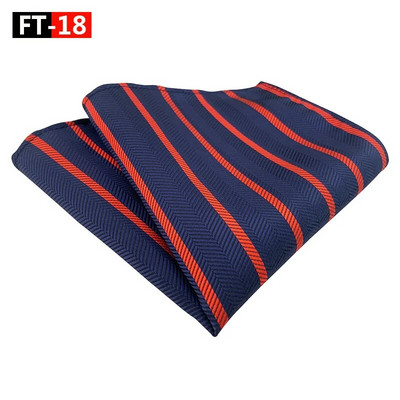 25*25CM New Tide modni prugasti poliesterski rupčić s džepnim kvadratom za muška poslovna vjenčana odijela Dodaci na veliko