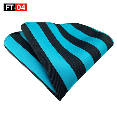 25*25CM New Tide modni prugasti poliesterski rupčić s džepnim kvadratom za muška poslovna vjenčana odijela Dodaci na veliko