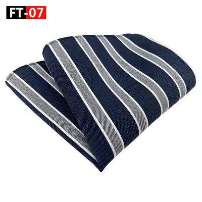 25*25CM New Tide modni prugasti poliesterski rupčić s džepnim kvadratom za muška poslovna vjenčana odijela Dodaci na veliko