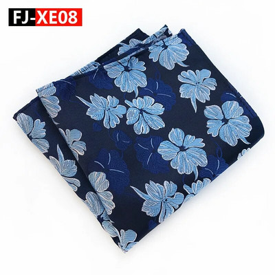 Modni retro stil cvjetnih 25*25CM džepni kvadratni rupčić od poliestera za muške zabave Dodaci za vjenčanje Pokloni