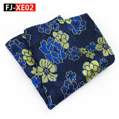 Modni retro stil cvjetnih 25*25CM džepni kvadratni rupčić od poliestera za muške zabave Dodaci za vjenčanje Pokloni