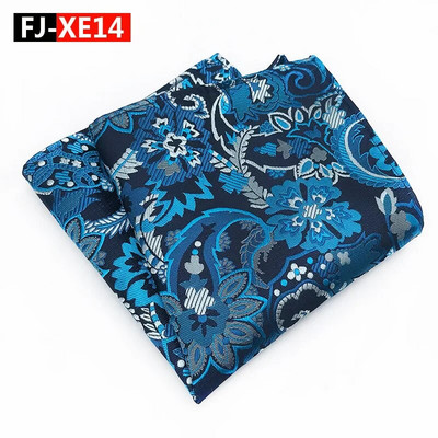 Modni retro stil cvjetnih 25*25CM džepni kvadratni rupčić od poliestera za muške zabave Dodaci za vjenčanje Pokloni