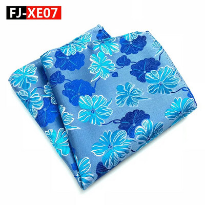 Modni retro stil cvjetnih 25*25CM džepni kvadratni rupčić od poliestera za muške zabave Dodaci za vjenčanje Pokloni