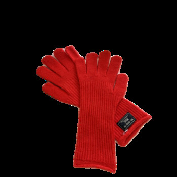 Μόδα μαλακά ζεστά γάντια χειμερινά μονόχρωμα γάντια γυναικεία ζεστά πλεκτά γάντια εξωτερικού σκι με πλήρες δάχτυλο για γυναίκες