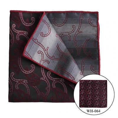 Tailor Smith Džepni ručnik marke Tailor Smith Poliesterski rupčić Vintage vez Vjenčane maramice s džepnim kvadratom s cvjetnim otiskom