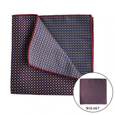 Tailor Smith Džepni ručnik marke Tailor Smith Poliesterski rupčić Vintage vez Vjenčane maramice s džepnim kvadratom s cvjetnim otiskom