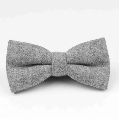 Vīriešu formāls apģērbs, bieza lietišķa tauriņš, tauriņš vīriešiem, vienkrāsains, vilnas kravats, unisex Anglijas stila tauriņš