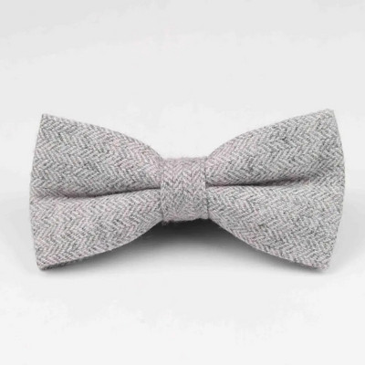 Vīriešu formāls apģērbs, bieza lietišķa tauriņš, tauriņš vīriešiem, vienkrāsains, vilnas kravats, unisex Anglijas stila tauriņš