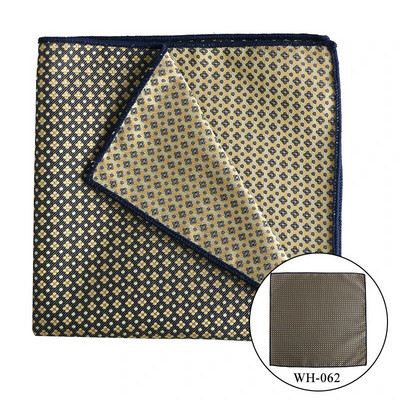 Tailor Smith jauns vīriešu oranži dzeltens poliestera rūtains uzvalks kabatas kvadrātveida retro elegants džentlmeņu biznesa kabatlakats vīriešu dāvana