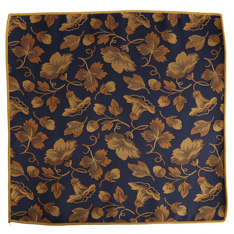 Tailor Smith jauns vīriešu oranži dzeltens poliestera rūtains uzvalks kabatas kvadrātveida retro elegants džentlmeņu biznesa kabatlakats vīriešu dāvana