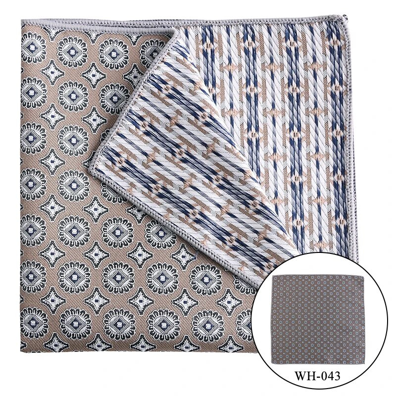 Tailor Smith stílusú zsebkendő férfi Hankies Paisley férfi vintage sálak zseb négyzet divatos kiegészítők