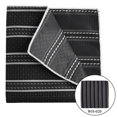 Tailor Smith Vintage kabatlakatiņa svītra Dot Woven Hankies Mikrošķiedras Hanky Business Pocket Square Vīriešu krūšu dvielis