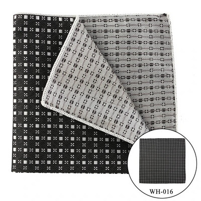 Tailor Smith Vintage kabatlakatiņa svītra Dot Woven Hankies Mikrošķiedras Hanky Business Pocket Square Vīriešu krūšu dvielis