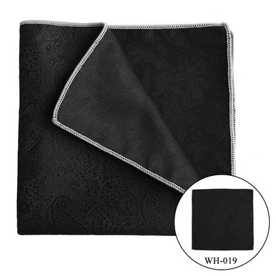 Tailor Smith Vintage kabatlakatiņa svītra Dot Woven Hankies Mikrošķiedras Hanky Business Pocket Square Vīriešu krūšu dvielis