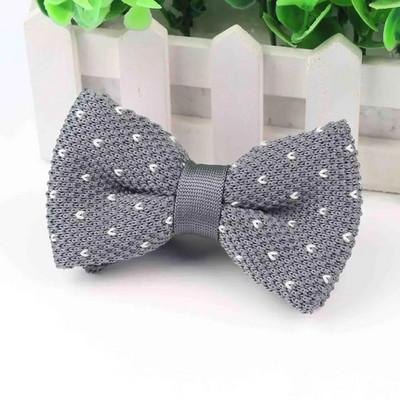 Muške kravate oko vrata Smoking Pletena leptir-mašna Zvjezdasta točkasta leptir-mašna Debela dupla paluba Unaprijed vezane podesive pletene ležerne kravate