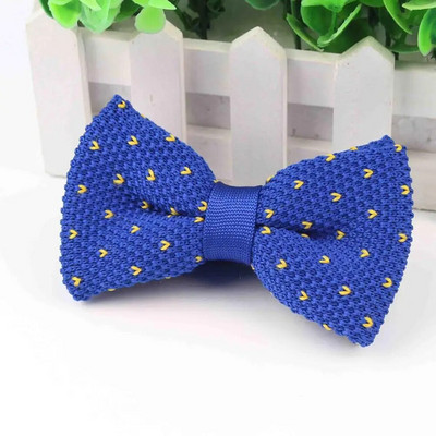 Muške kravate oko vrata Smoking Pletena leptir-mašna Zvjezdasta točkasta leptir-mašna Debela dupla paluba Unaprijed vezane podesive pletene ležerne kravate