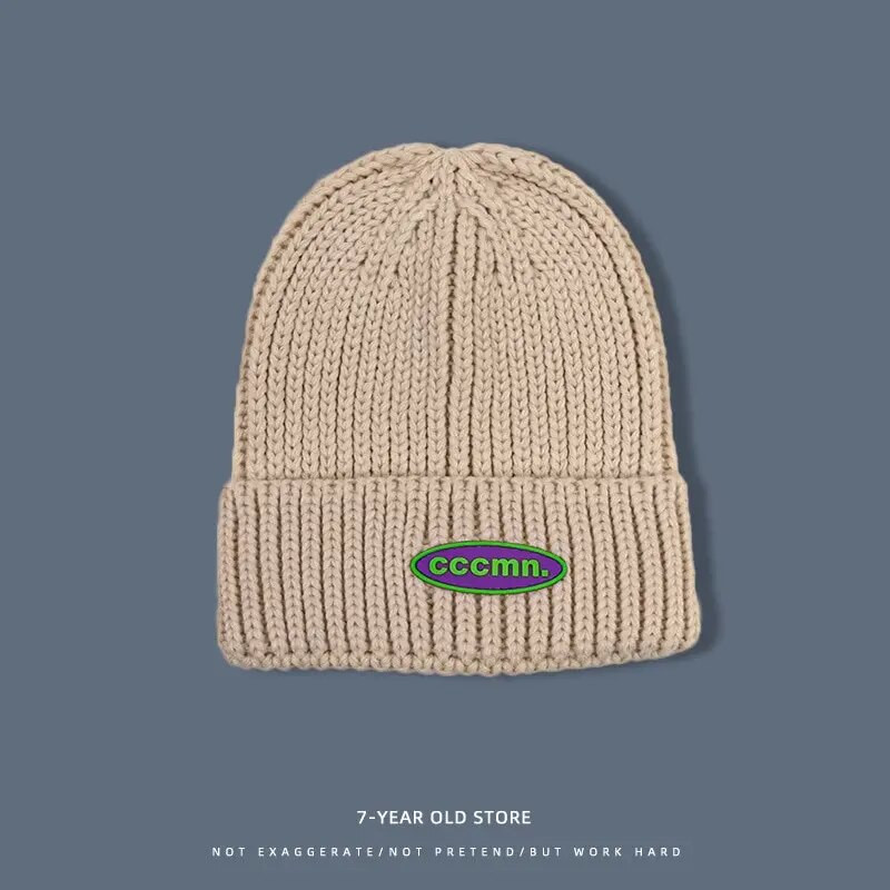 Nova ženska zimska kapa slatkih boja, topla, mekana, trendi šešir Kpop stil Vunena kapa, elegantna svestrana kapa