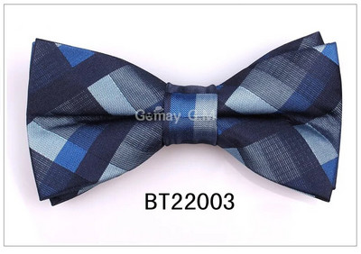 Kockás csokornyakkendők férfiaknak Poliészter divatos, állítható csokornyakkendő esküvői partikra Kravats vőlegény pillangó felnőtt kockás csokornyakkendő