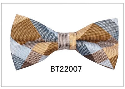 Kockás csokornyakkendők férfiaknak Poliészter divatos, állítható csokornyakkendő esküvői partikra Kravats vőlegény pillangó felnőtt kockás csokornyakkendő