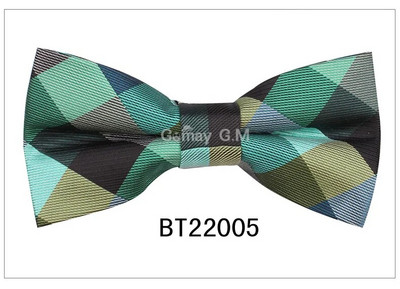 Kockás csokornyakkendők férfiaknak Poliészter divatos, állítható csokornyakkendő esküvői partikra Kravats vőlegény pillangó felnőtt kockás csokornyakkendő