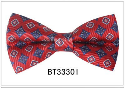 Moodne Paisley kikilips Meestele Naistele Klassikaline lilleline kikilips peoks pulmadeks Kikisõlm Täiskasvanute Meeste Kikilipsud Kravatid Punane Lips