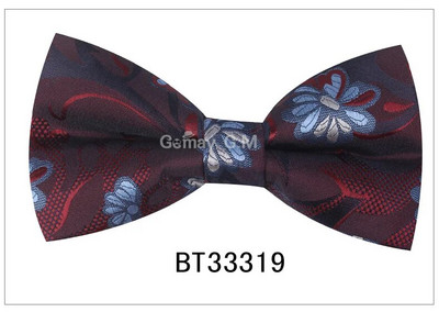 Moodne Paisley kikilips Meestele Naistele Klassikaline lilleline kikilips peoks pulmadeks Kikisõlm Täiskasvanute Meeste Kikilipsud Kravatid Punane Lips