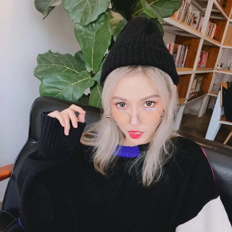 Nauja saldainių spalvų žieminė kepurė Moteriška megzta kepurė Šilta Minkšta madinga kepuraitė Kpop Style Vilna Beanie Elegantiška visiems tinkanti kepurė
