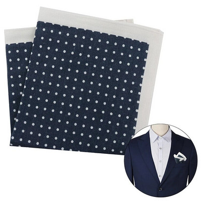 Tailor Smith Hot Akció Új termék Zseb négyzet alakú vászon üzleti zseb négyzet alakú mellkasi törölköző mintás zsebkendő férfiaknak