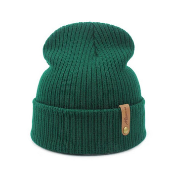 Γυναικεία Ανδρικά Χειμερινά Καπέλο Πλεκτά Skuilles Beanies για Γυναικεία Καπέλα Balaclava Unisex Winter Cap Ανδρικό καπέλο Μάρκα Χονδρική