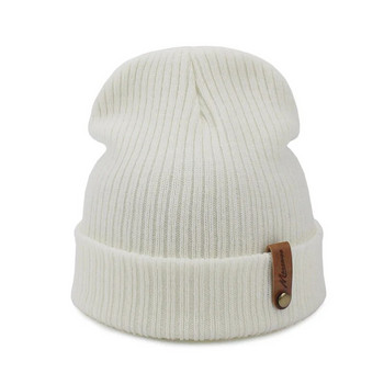 Γυναικεία Ανδρικά Χειμερινά Καπέλο Πλεκτά Skuilles Beanies για Γυναικεία Καπέλα Balaclava Unisex Winter Cap Ανδρικό καπέλο Μάρκα Χονδρική