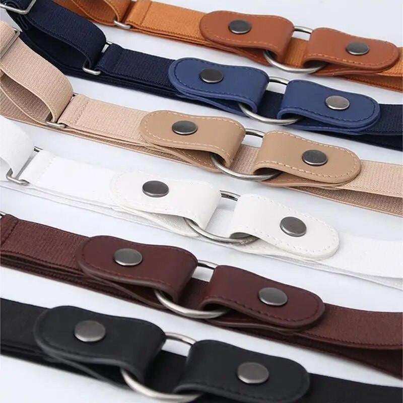 Remeni za žene Traperice bez kopči u struku Hlače bez kopči Rastezljivi elastični pojas za muškarce Nevidljivi remen